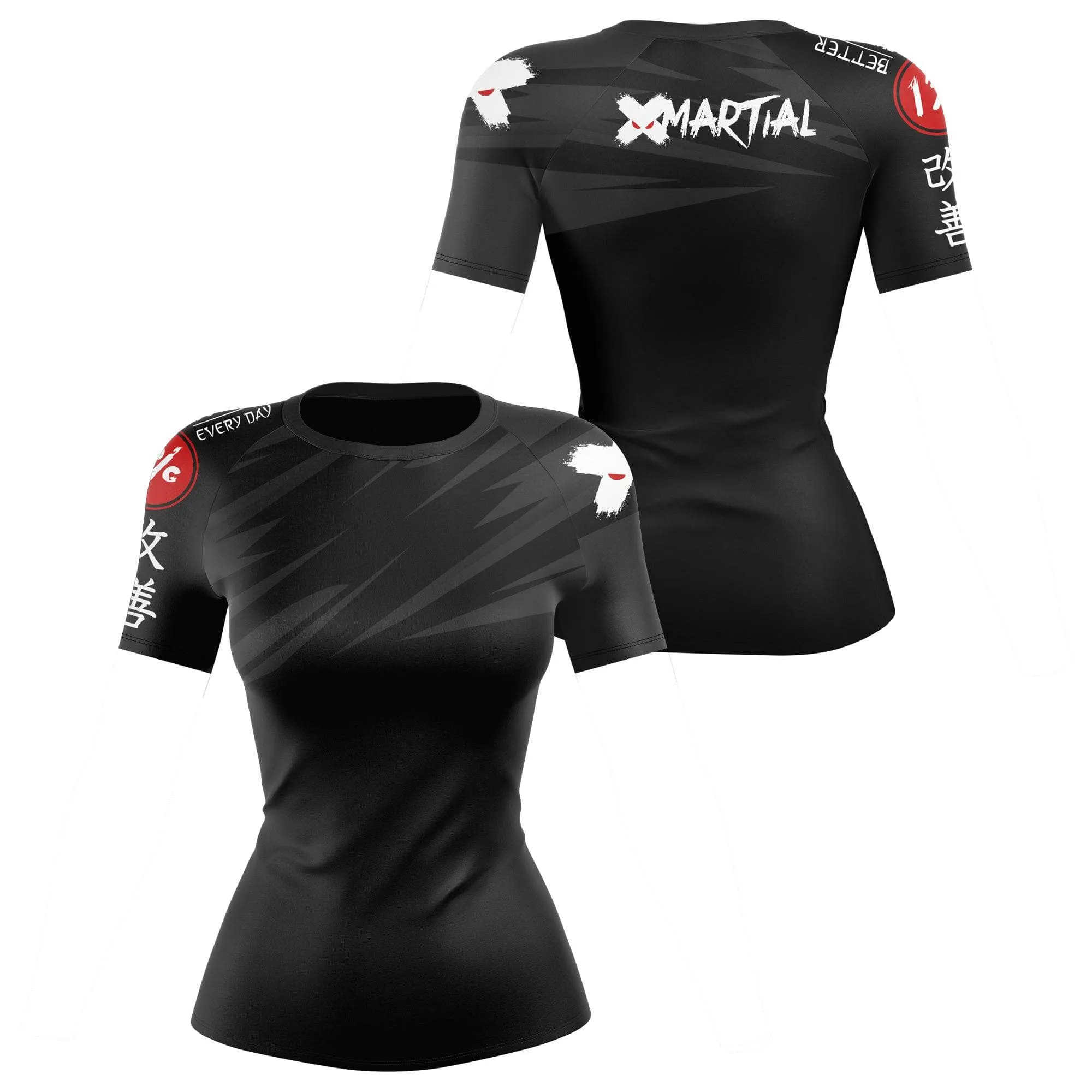 Jiu Jitsu Women's Rank BJJ Rash Guard