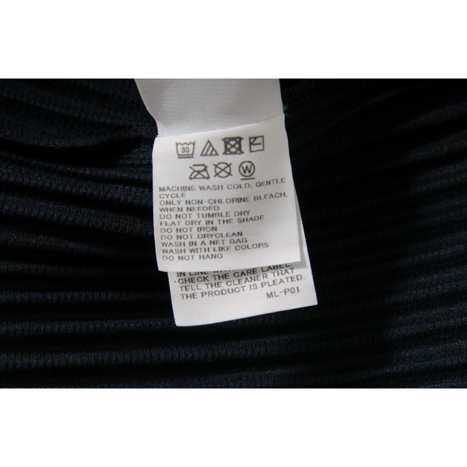 July Button Down Shirt US 2  Navy Blue Pleated