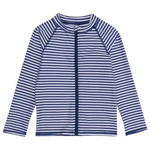 Kids UPF 50  Long Sleeve Zipper Rash Guard Swim Shirt | "Stunner"