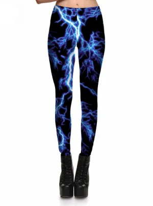 Leggings Digital Print Pants Trousers Stretch Pants Drop