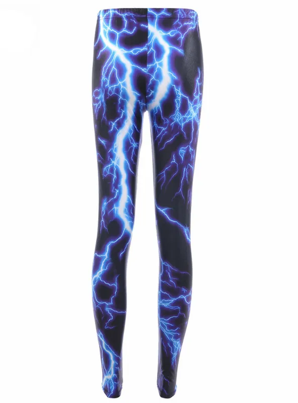 Leggings Digital Print Pants Trousers Stretch Pants Drop