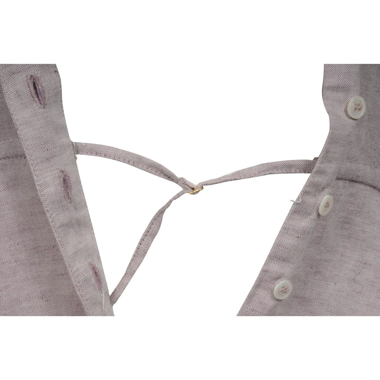 Lilac Purple Linen l'annee 97 Runway Shirt Dress