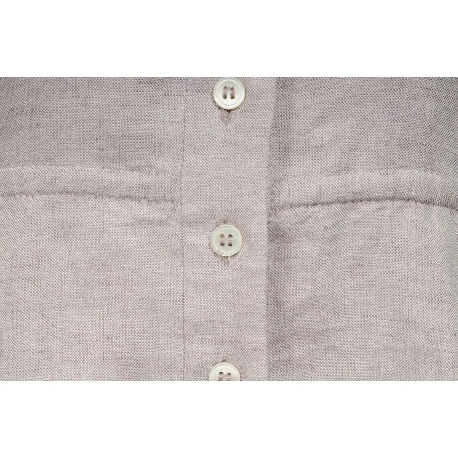 Lilac Purple Linen l'annee 97 Runway Shirt Dress