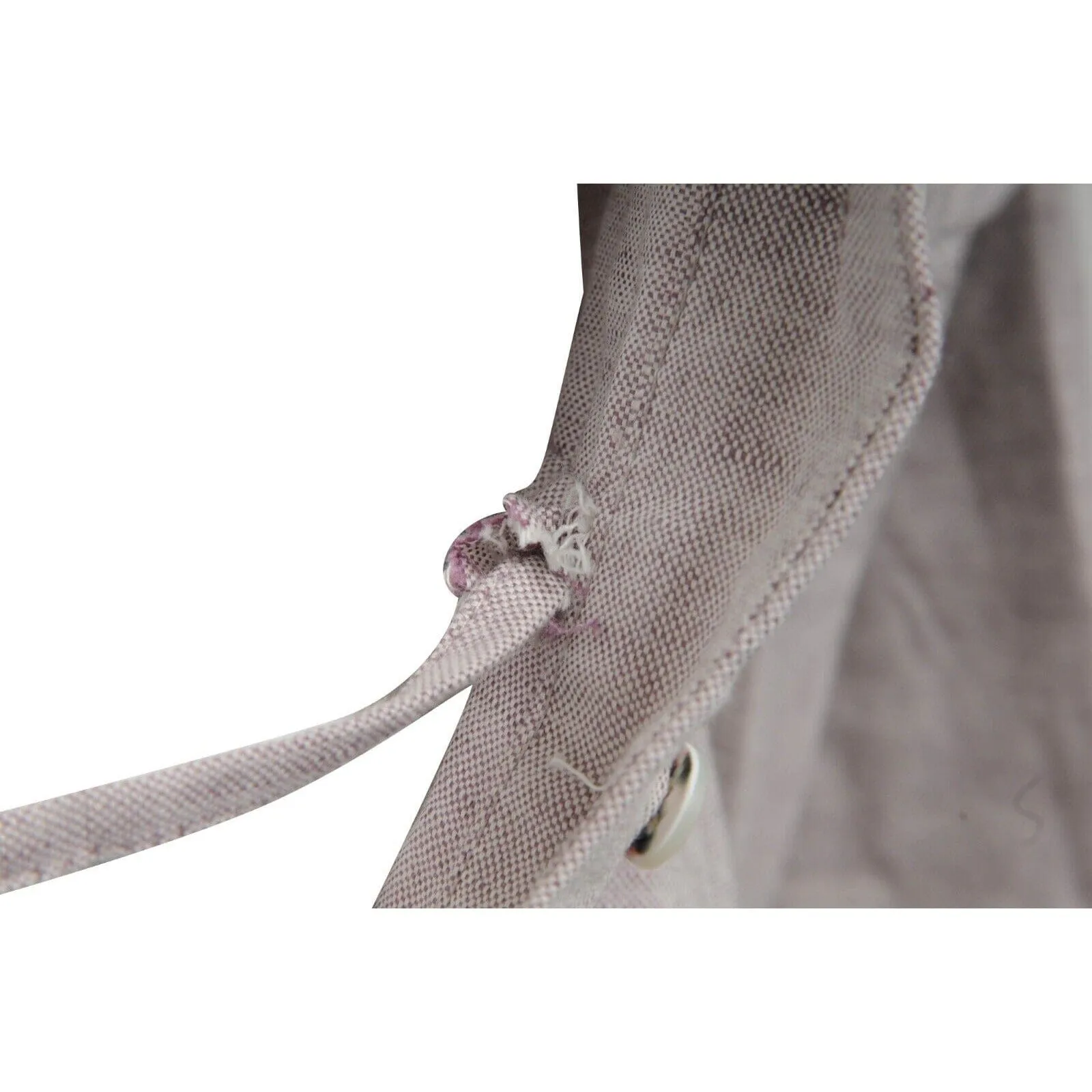 Lilac Purple Linen l'annee 97 Runway Shirt Dress