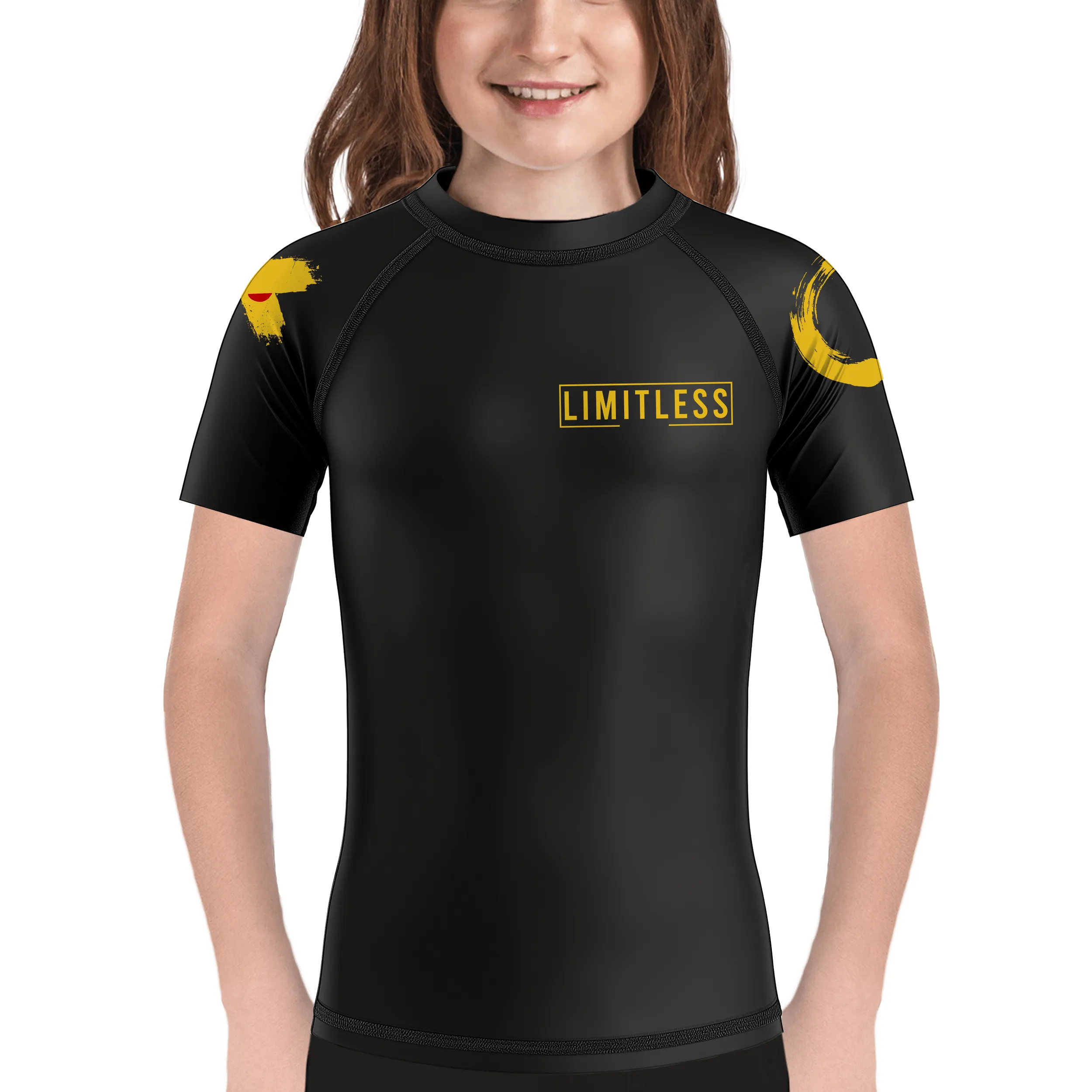 Limitless Kids BJJ Rash Guard