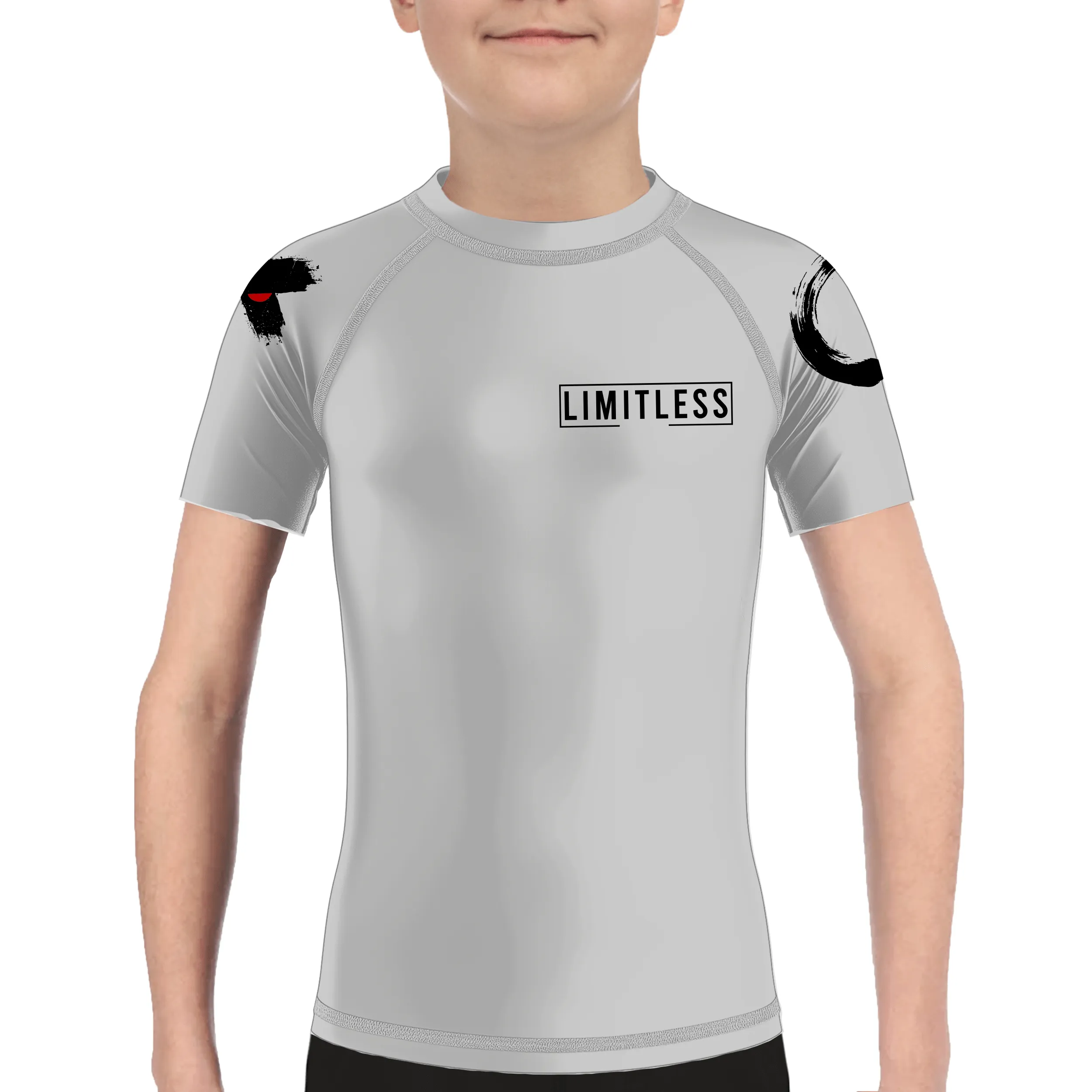 Limitless Kids BJJ Rash Guard