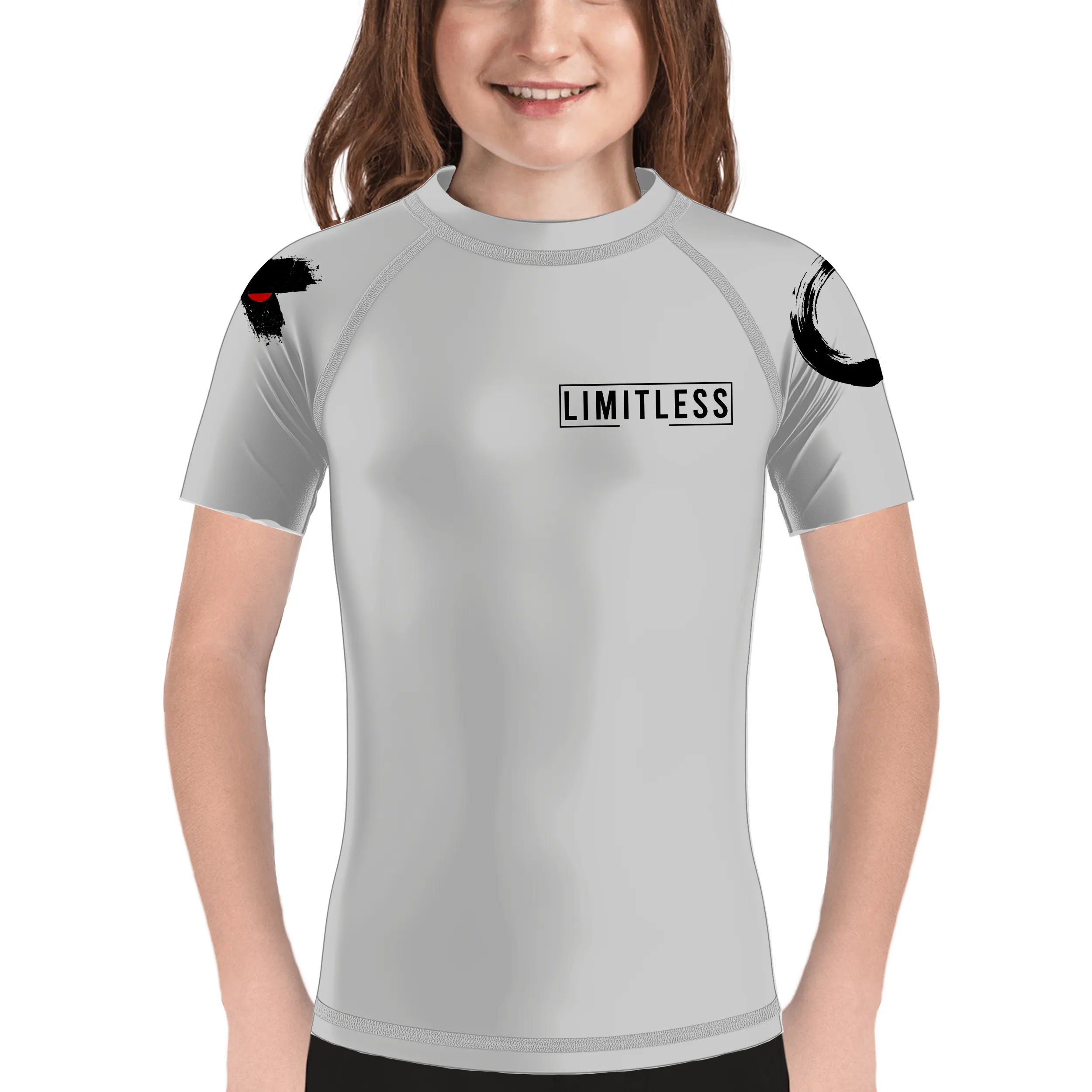 Limitless Kids BJJ Rash Guard