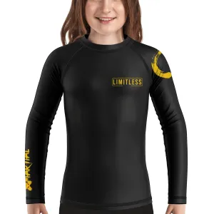 Limitless Kids BJJ Rash Guard