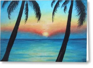 Lost at Sea - Greeting Card