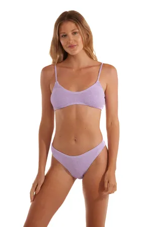 Maldives Spaghetti Straps One Size Bikini TOP ONLY (Purple Rose)