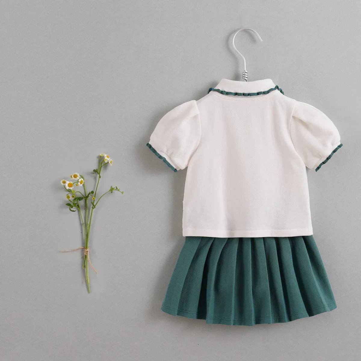 MARC & JANIE Girls Polo Skirt Sets 230581
