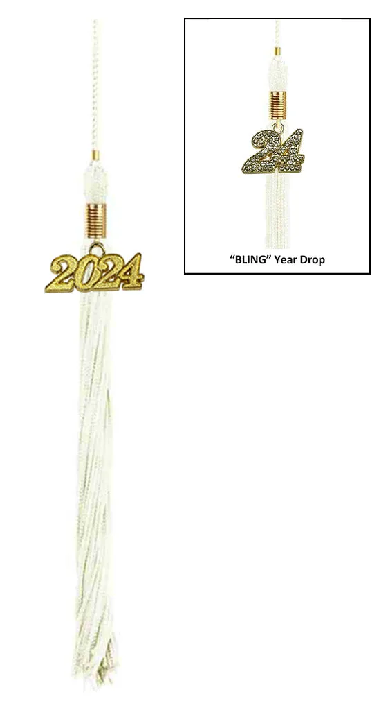 Matte White Bachelors Cap & Gown - College & University