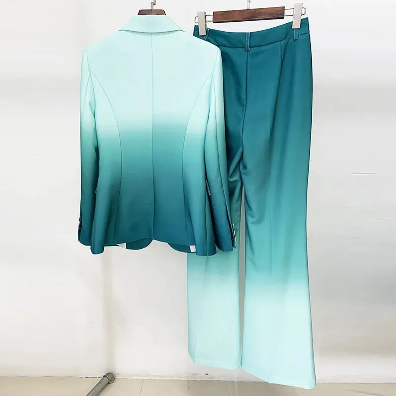 Monica Blazer Pants Set