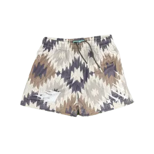Mosaic Mesh Shorts