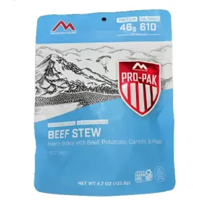 Mountain House  MILITARY Pro-Pak BEEF STEW (1-serving)