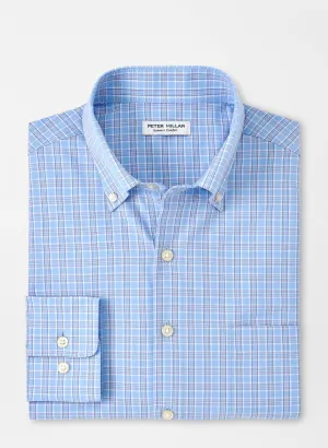 Murphys Performance Poplin Sport Shirt - Cottage Blue