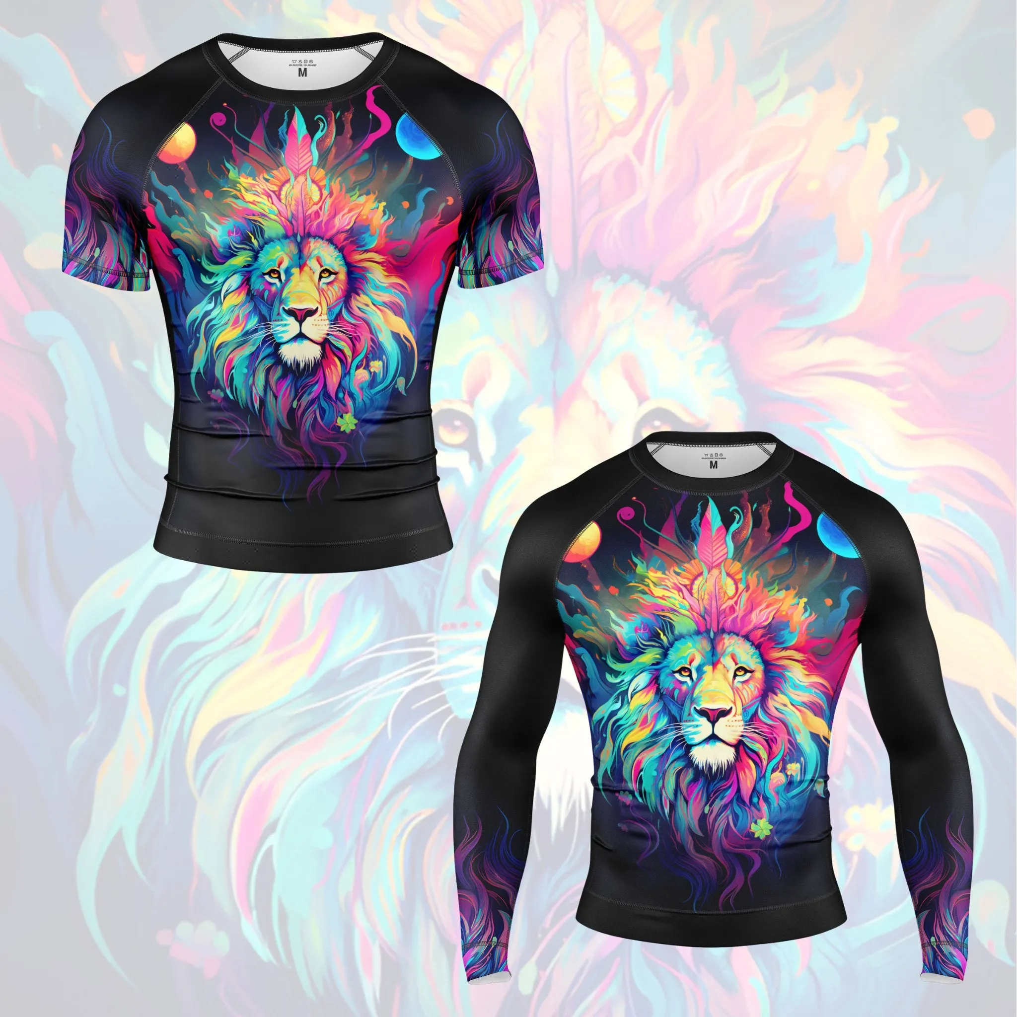 MYSTICAL LION RASH GUARD