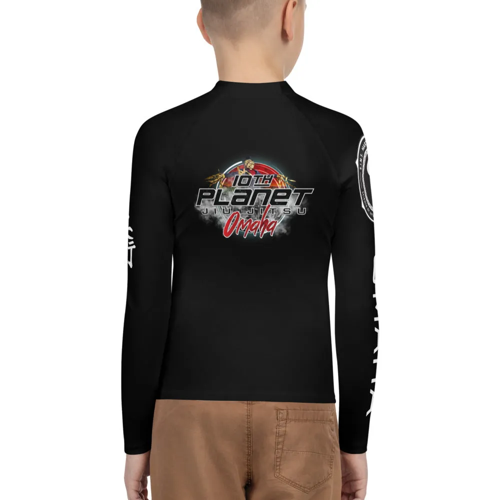 New Moon Omaha Youth Rash Guard