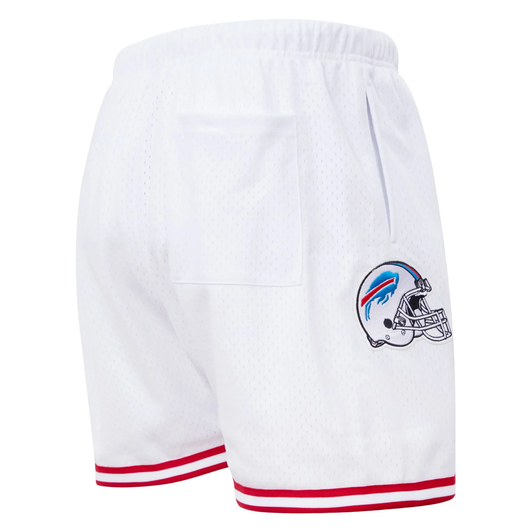 NFL BUFFALO BILLS MEN'S MESH SHORT (WHITE/RED)