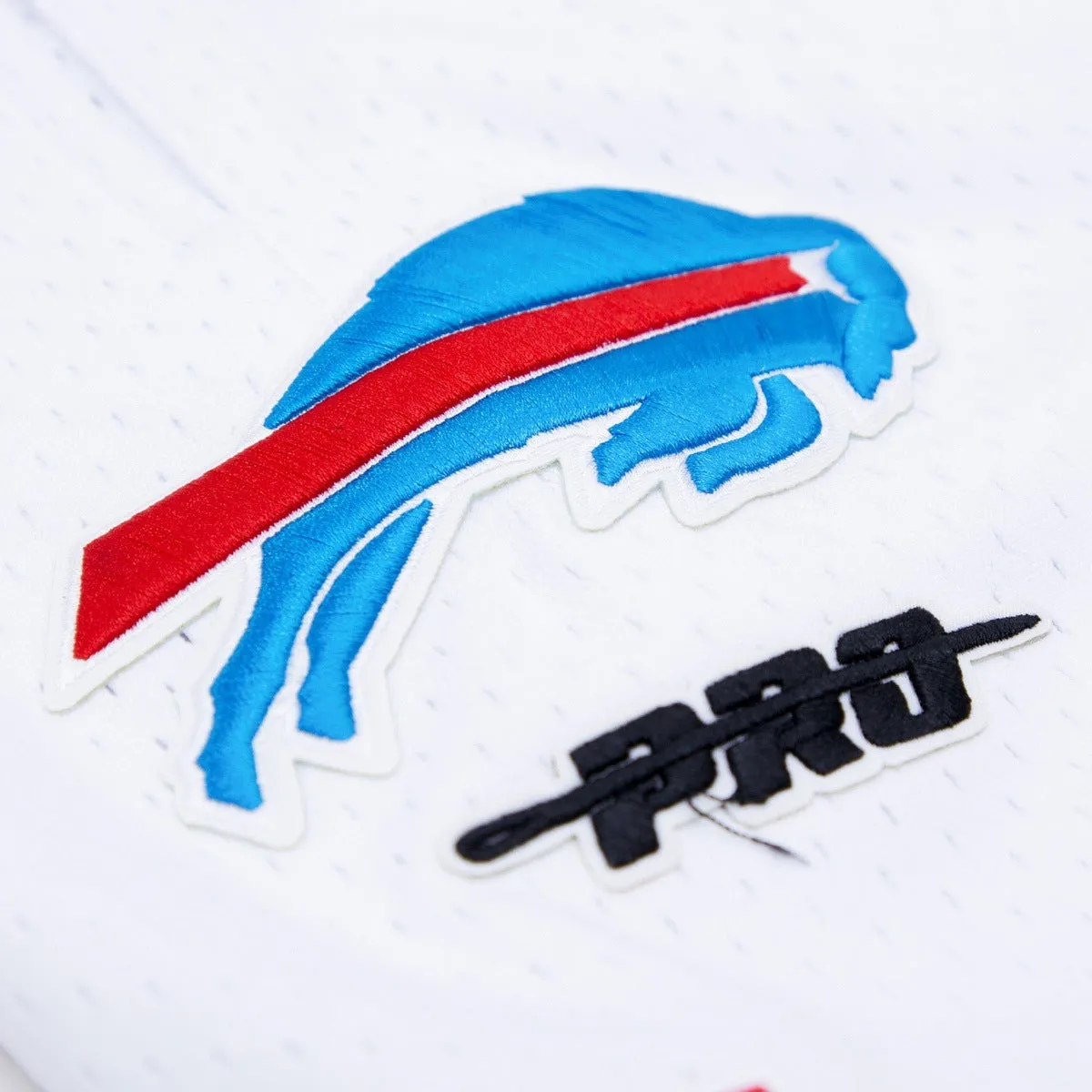 NFL BUFFALO BILLS MEN'S MESH SHORT (WHITE/RED)