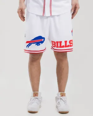 NFL BUFFALO BILLS MEN'S MESH SHORT (WHITE/RED)