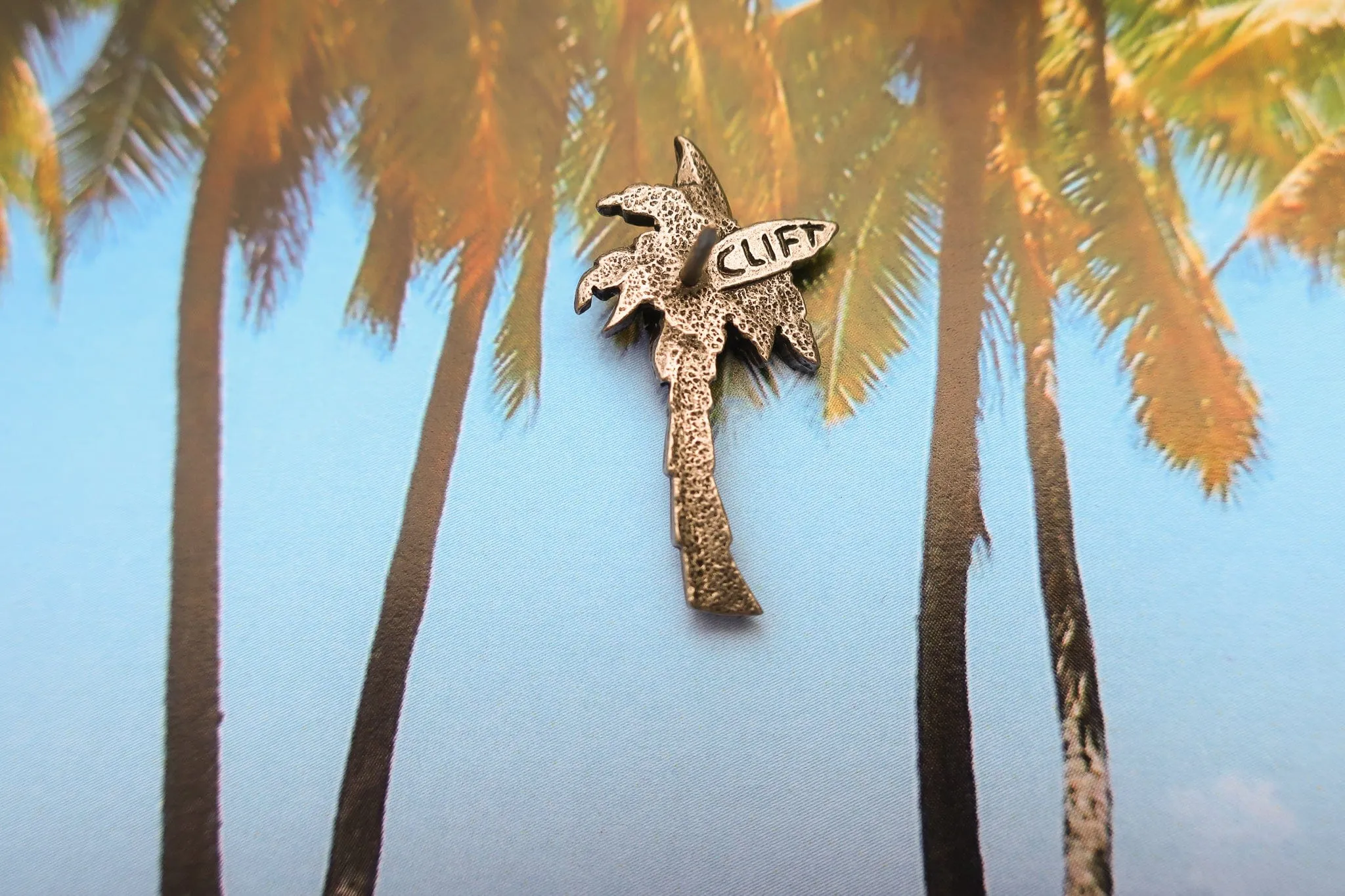 Palm Tree Lapel Pin