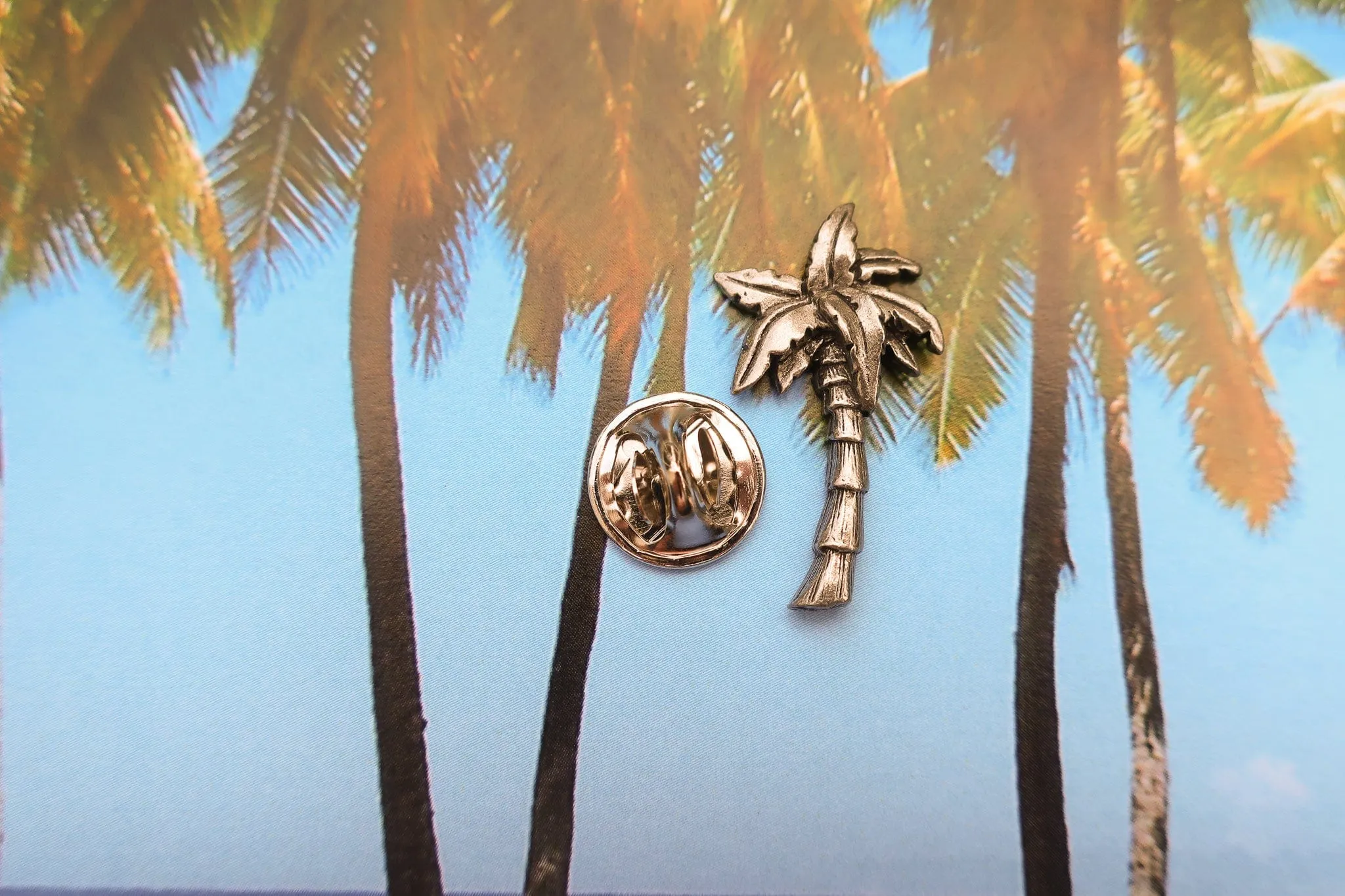 Palm Tree Lapel Pin