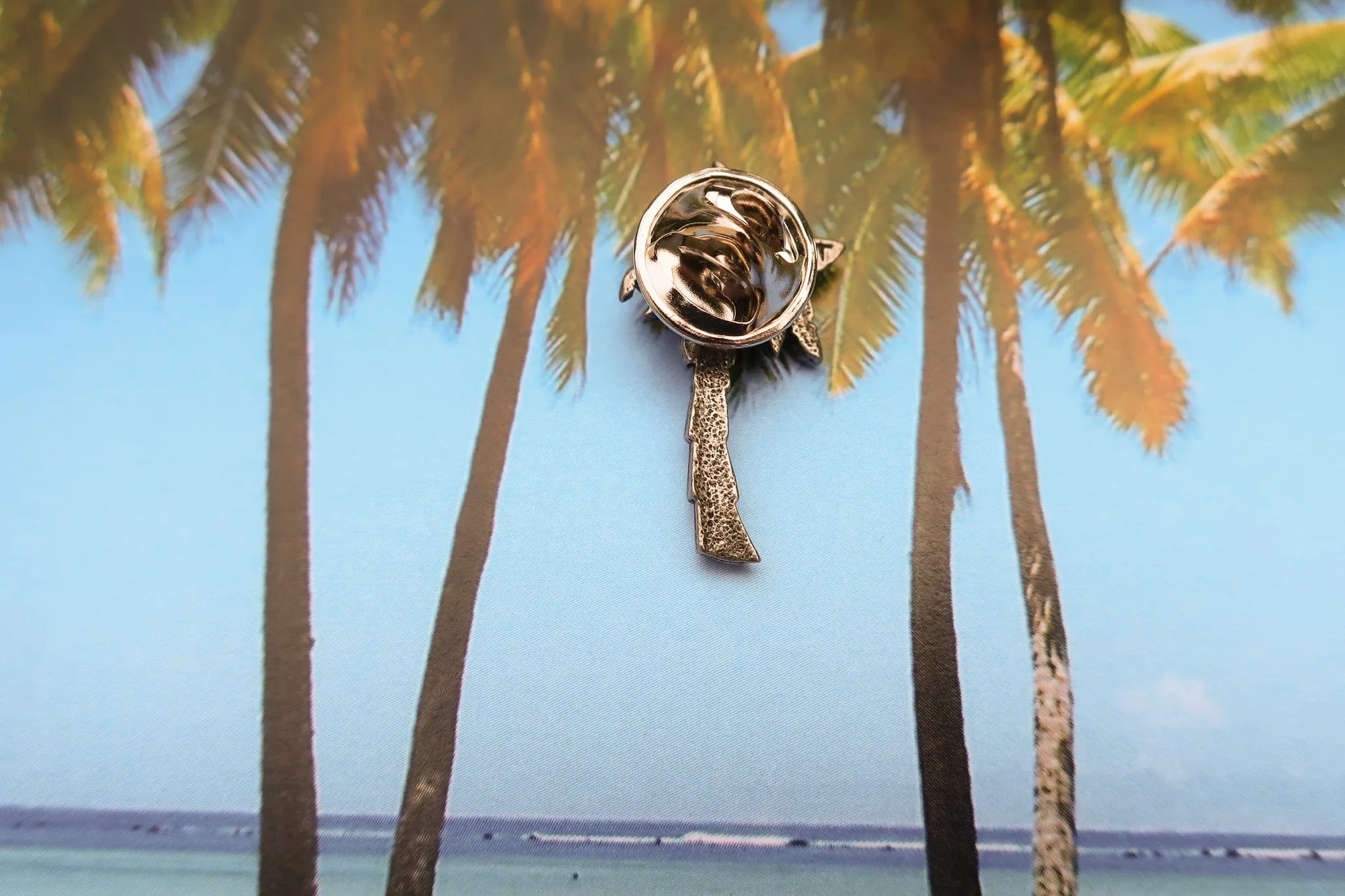 Palm Tree Lapel Pin