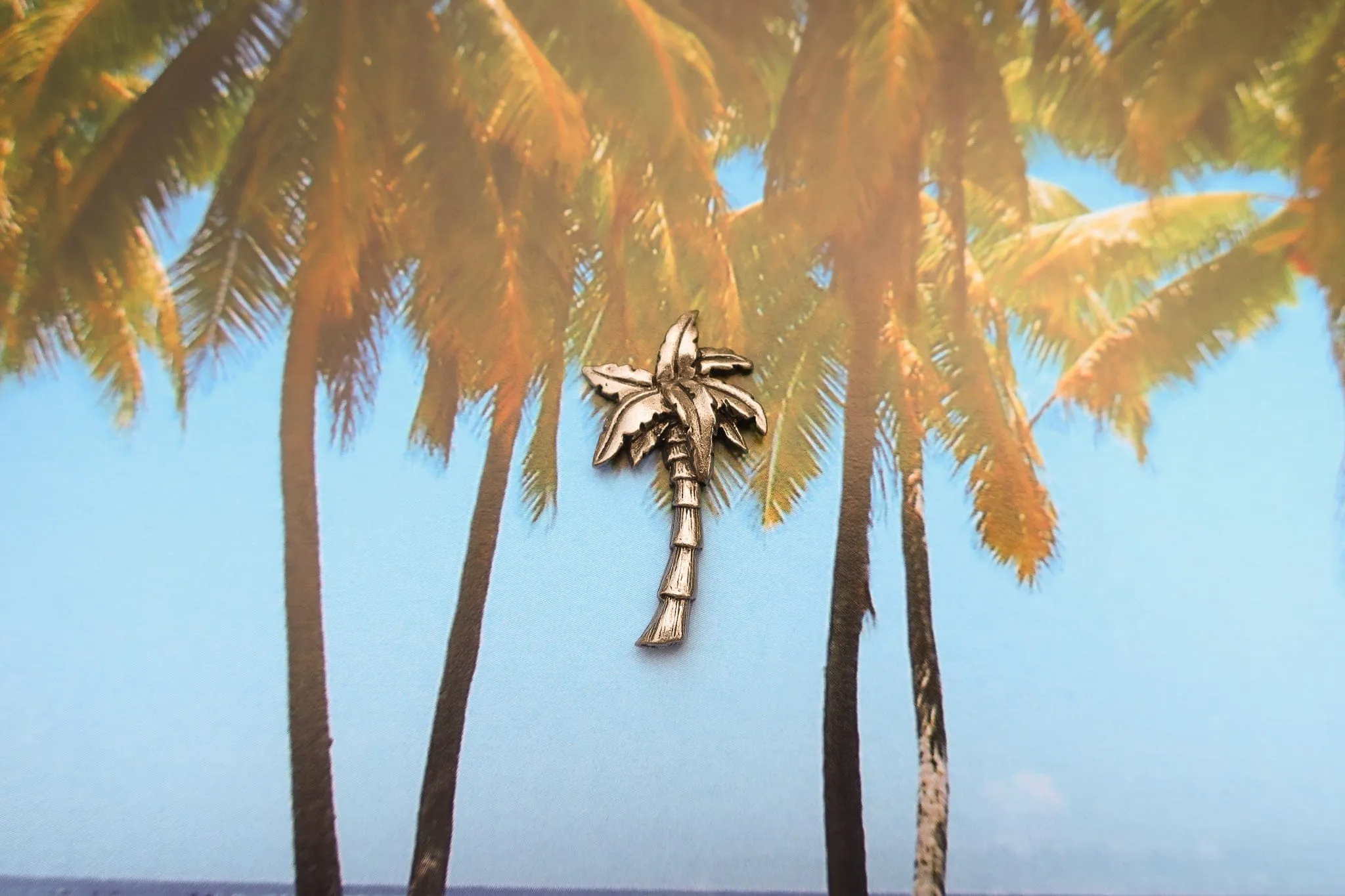 Palm Tree Lapel Pin