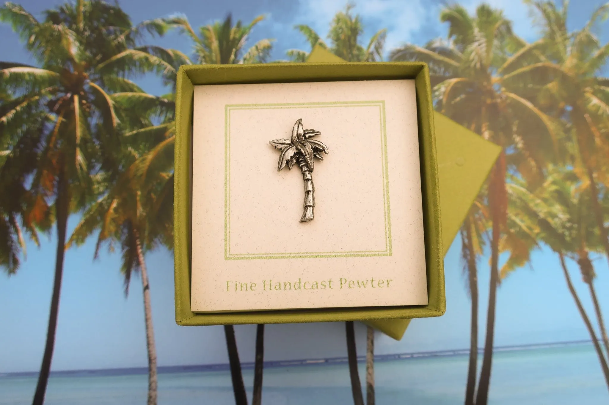Palm Tree Lapel Pin