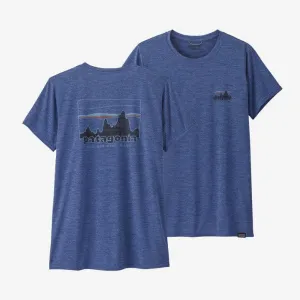 Patagonia Capilene Cool Daily Graphic Shirt 73 Skyline: Current Blue X-Dye