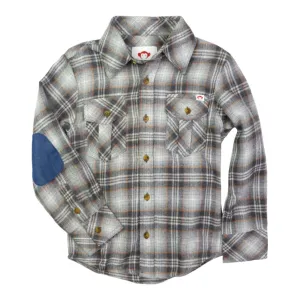 PLAID FLANNEL BUTTON DOWN TOP