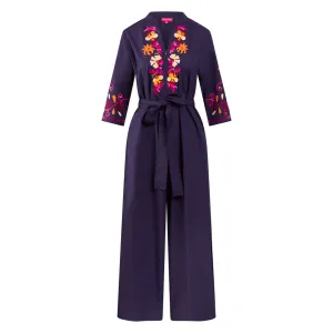 Pre Order Bird Playsuit - Navy