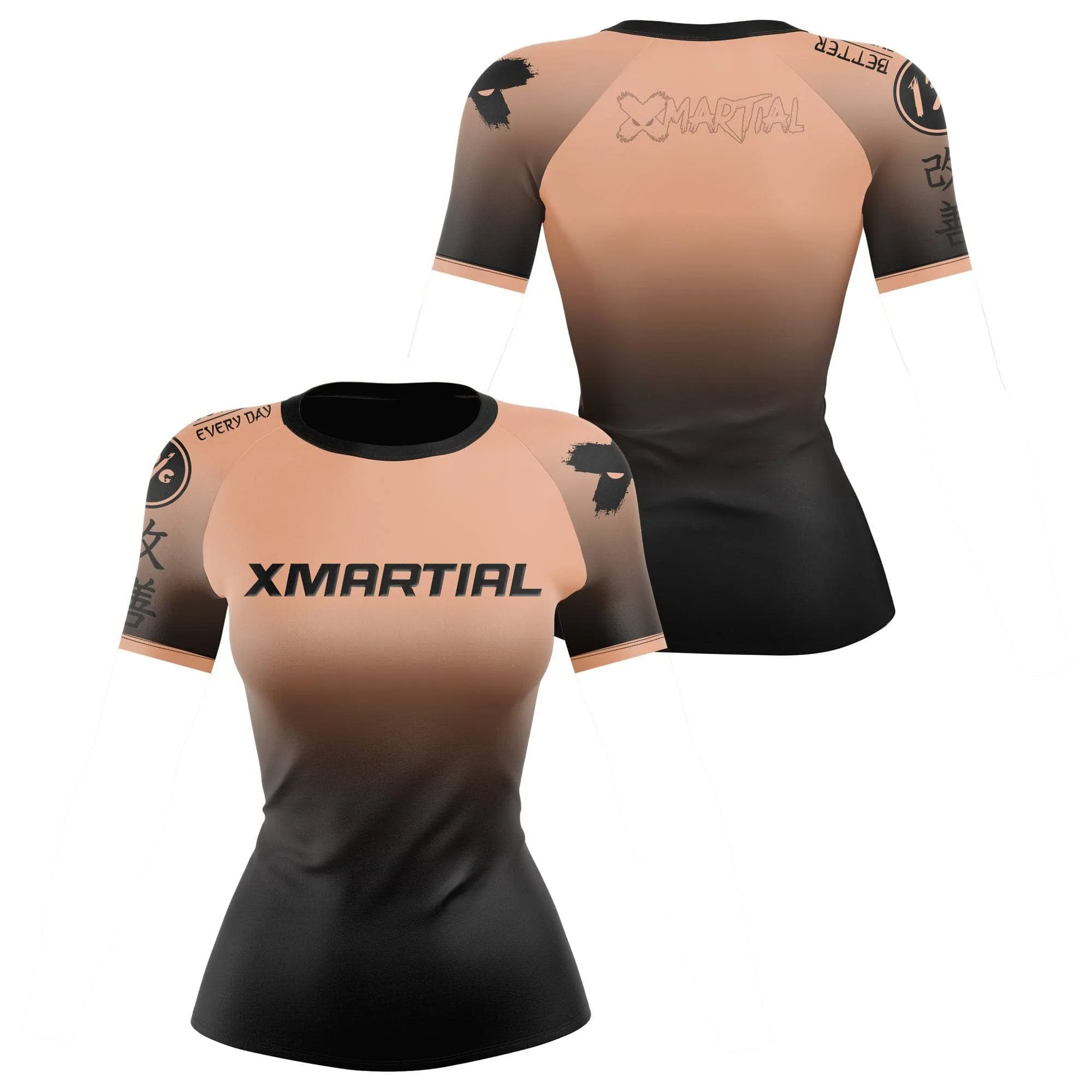 Shadowed Elegance Women's BJJ Rash Guard