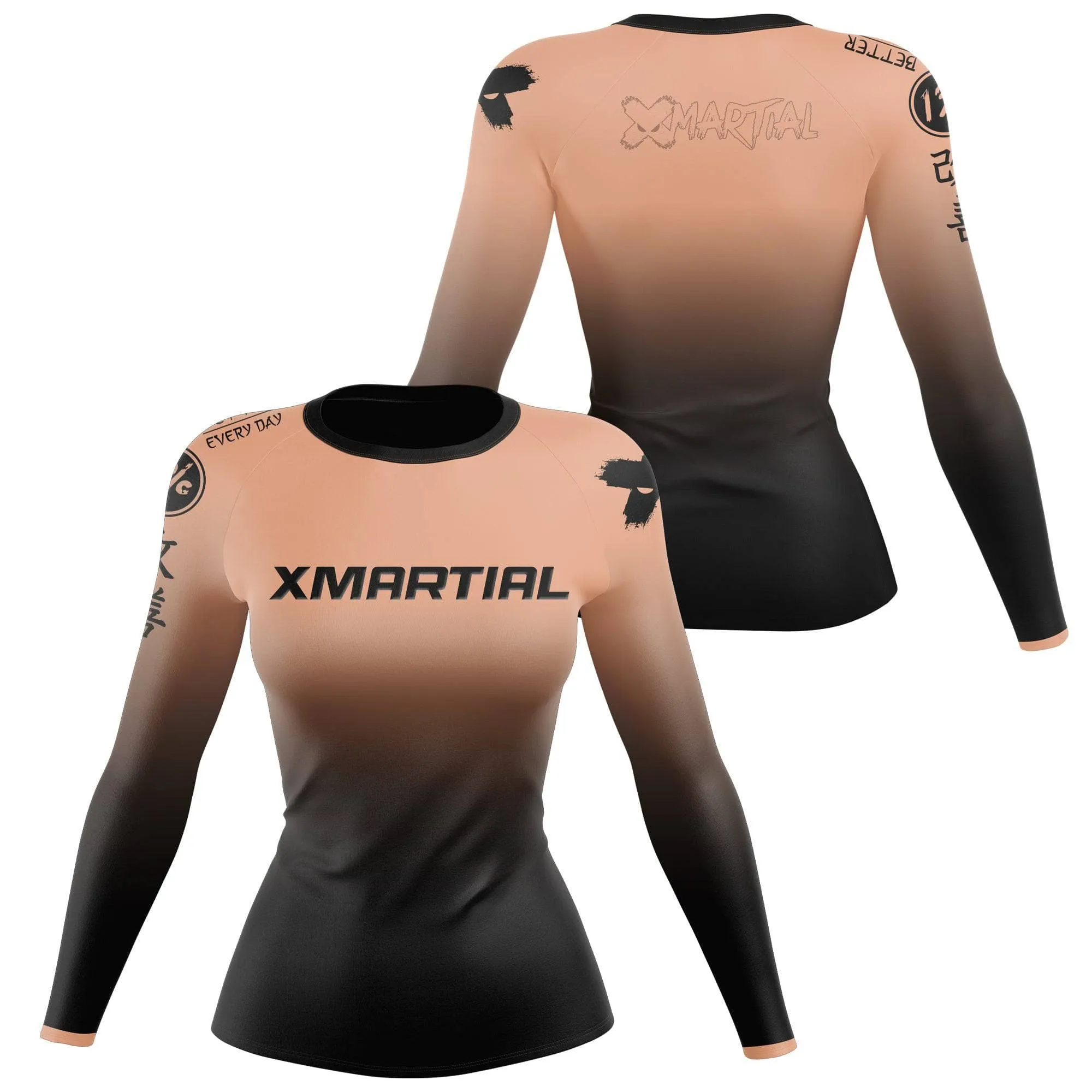 Shadowed Elegance Women's BJJ Rash Guard