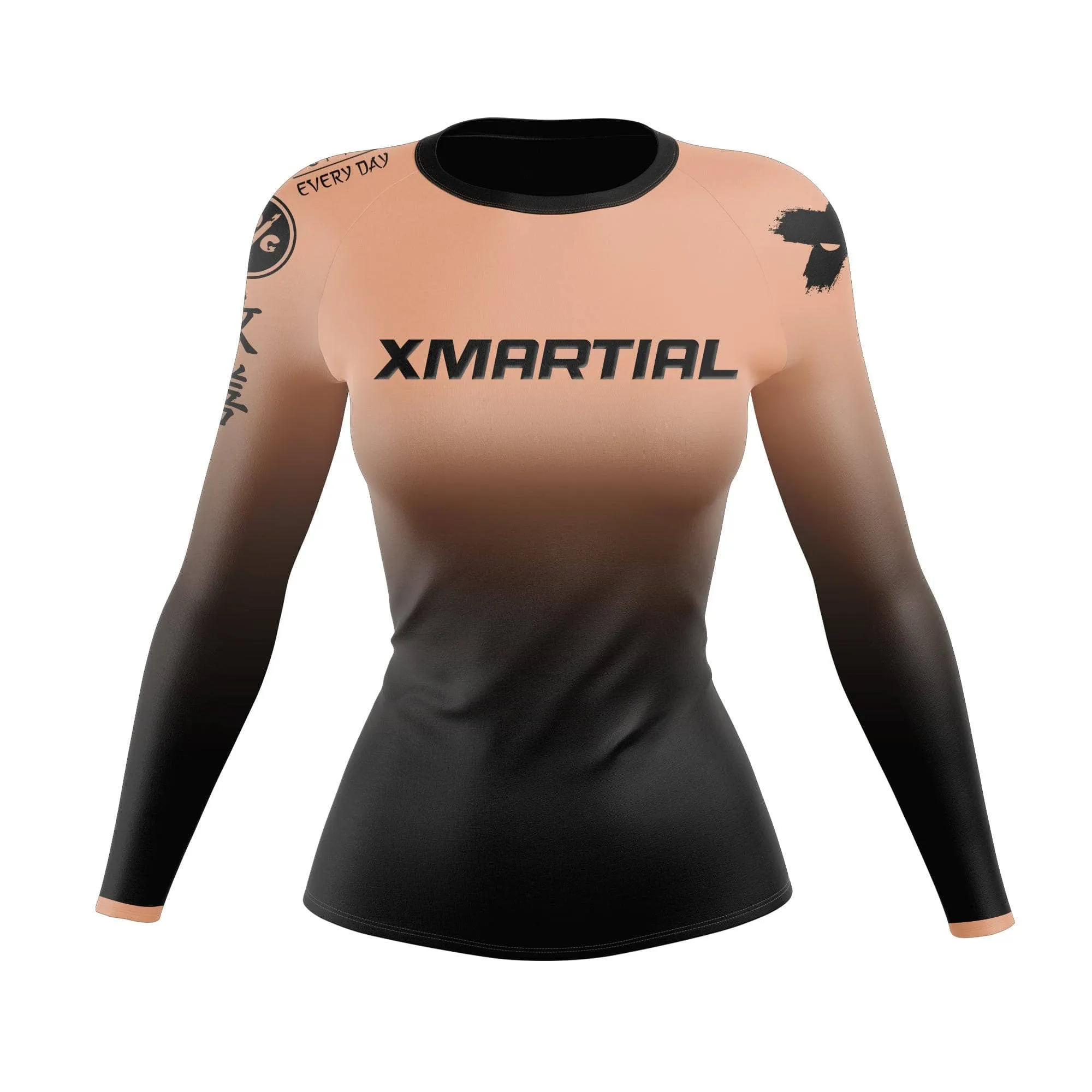 Shadowed Elegance Women's BJJ Rash Guard