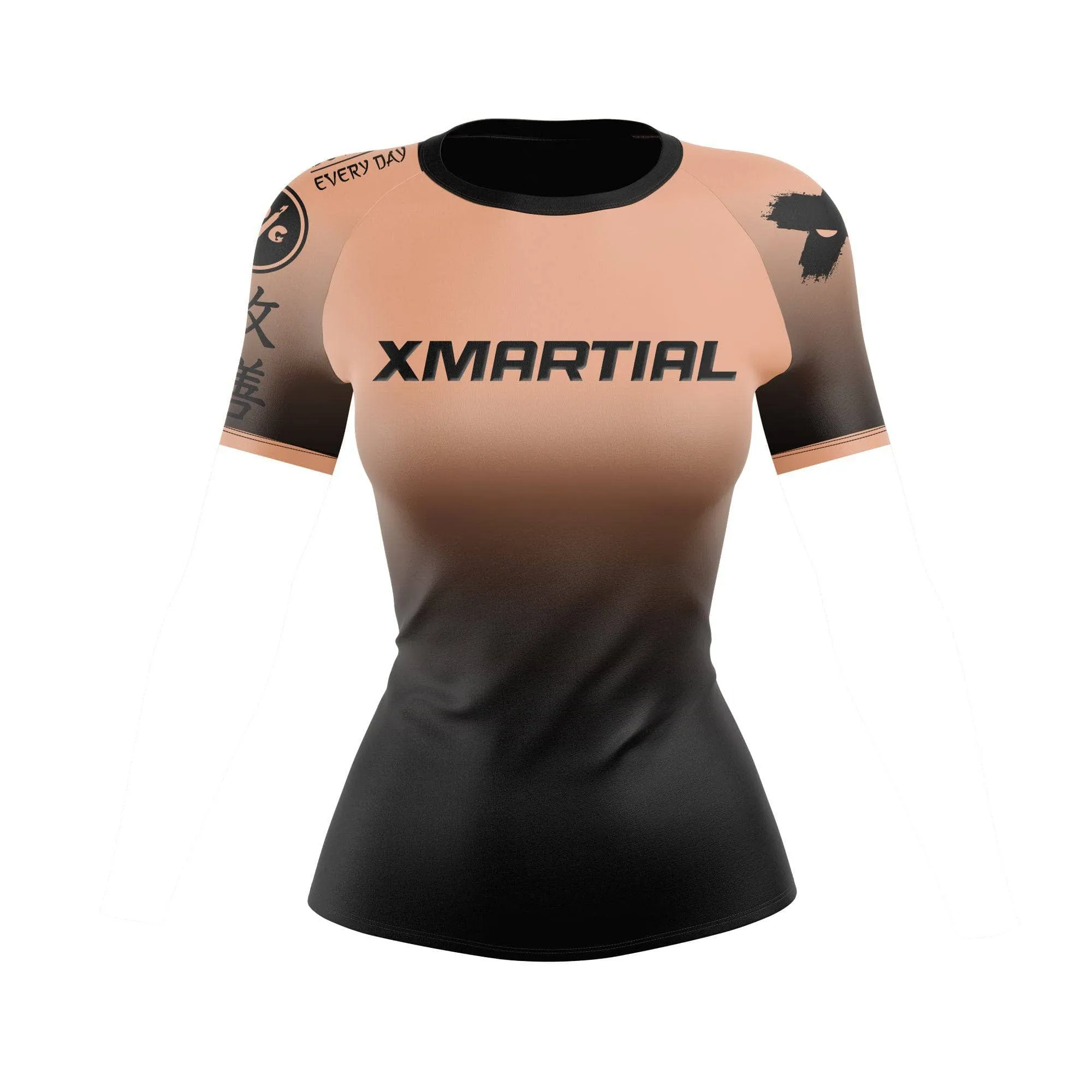 Shadowed Elegance Women's BJJ Rash Guard