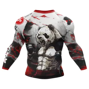Shredded Panda BJJ Rash Guard