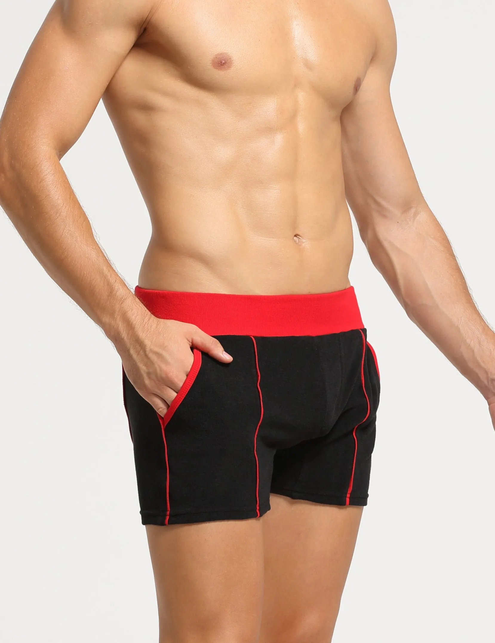 Smooth Pile Furry Shorts 10503