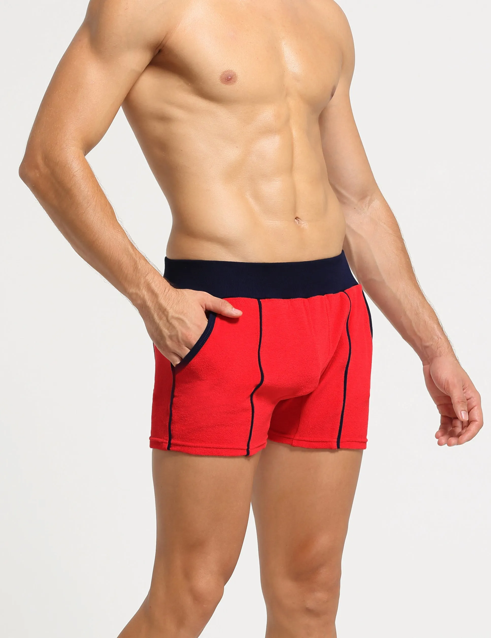 Smooth Pile Furry Shorts 10503