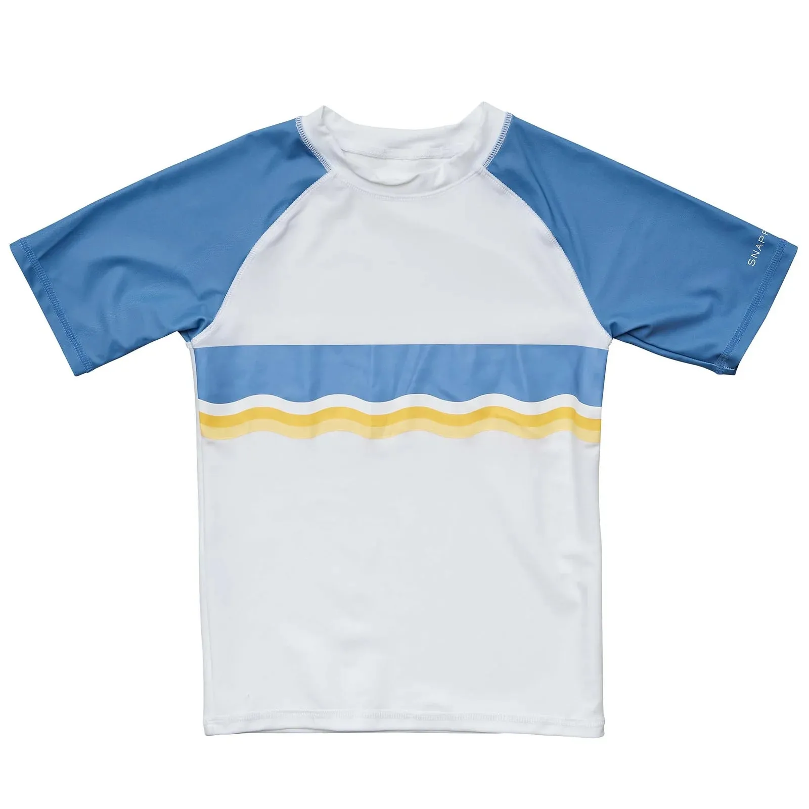 Snapper Rock Sunrise Stripe SS Rash Top