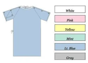 Solid Color IV Hospital Gown (DOZEN)