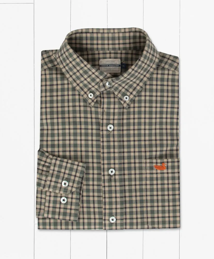 Southern Marsh - Oak Grove Washed Gingham Dress Shirt