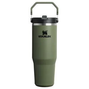 Stanley the IceFlow Flip Straw 2.0 Tumbler Dried Pine
