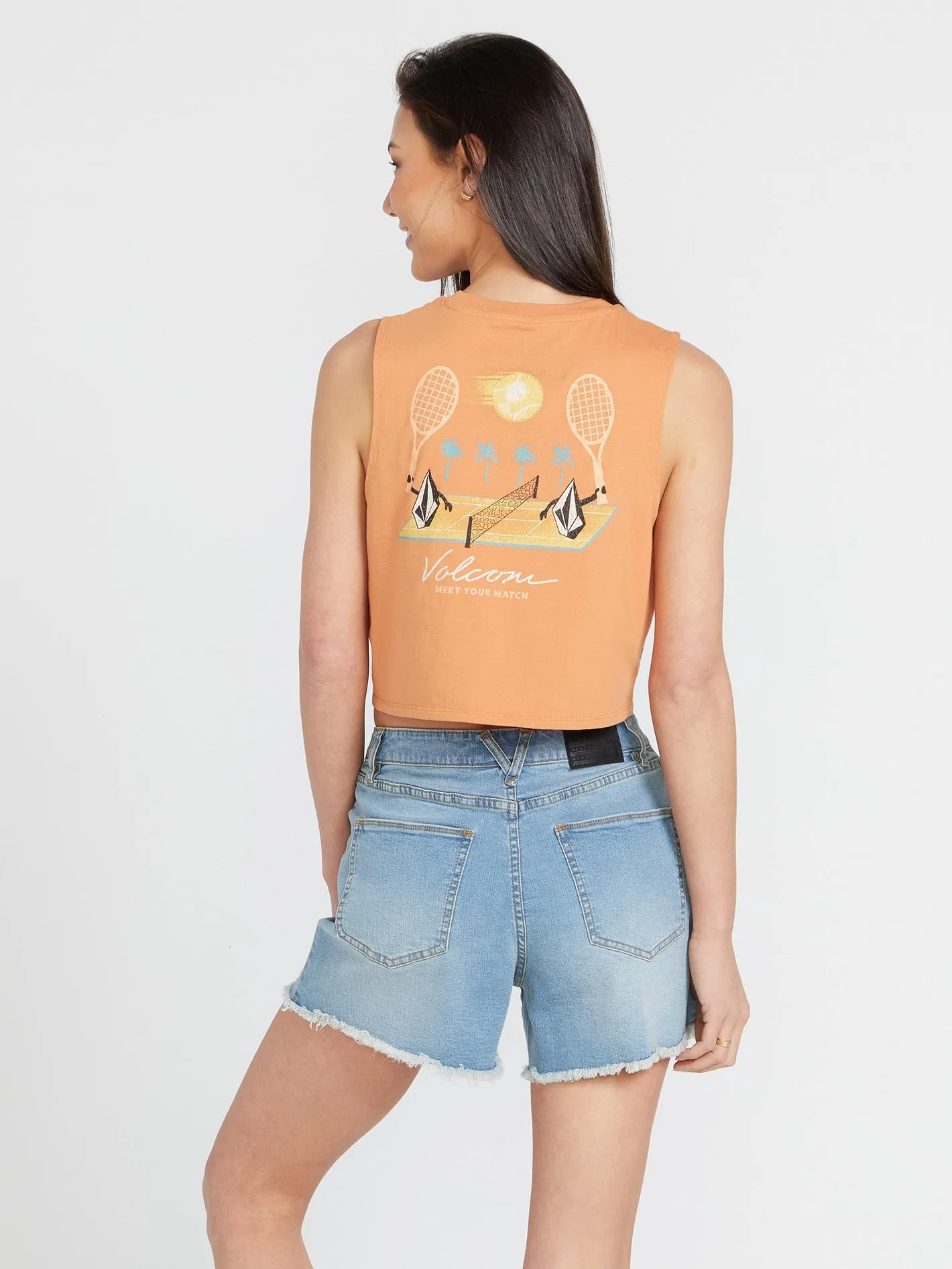 Stone Hour Crop Tank - Wild Ginger