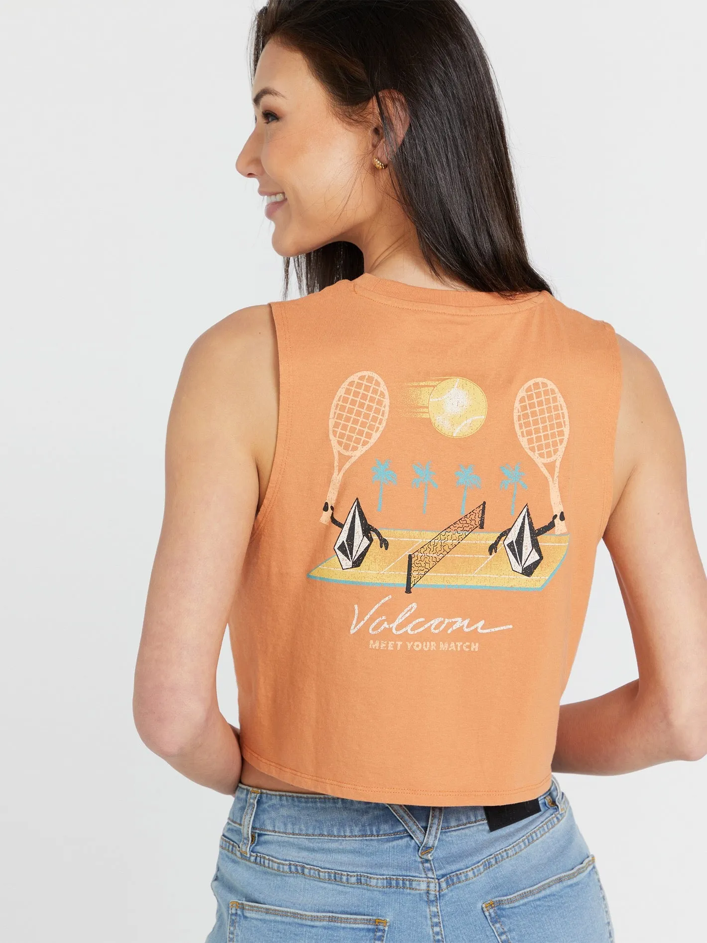Stone Hour Crop Tank - Wild Ginger