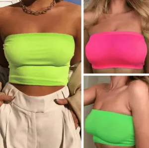 Strapless Casual Bralette Top
