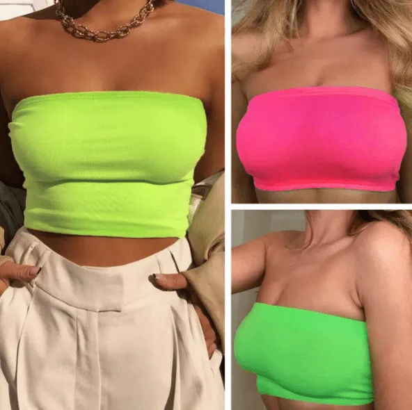 Strapless Casual Bralette Top