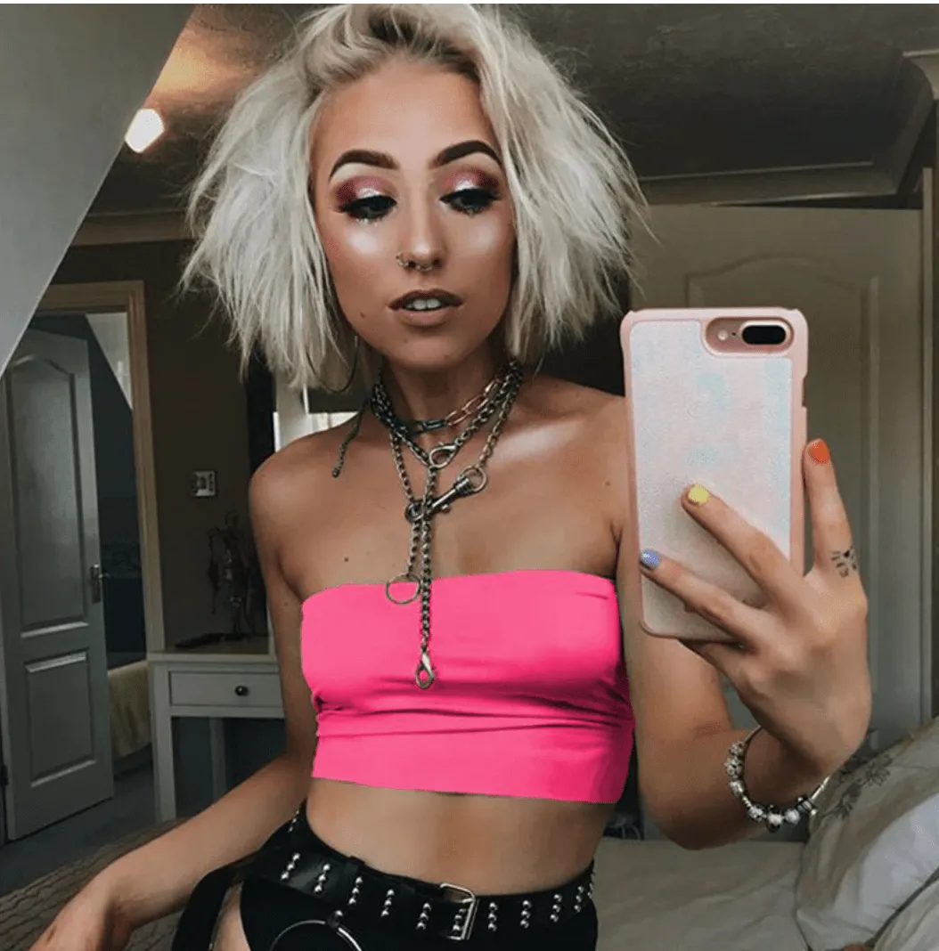 Strapless Casual Bralette Top
