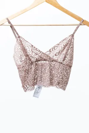 Strappy Rose Lace Bralette